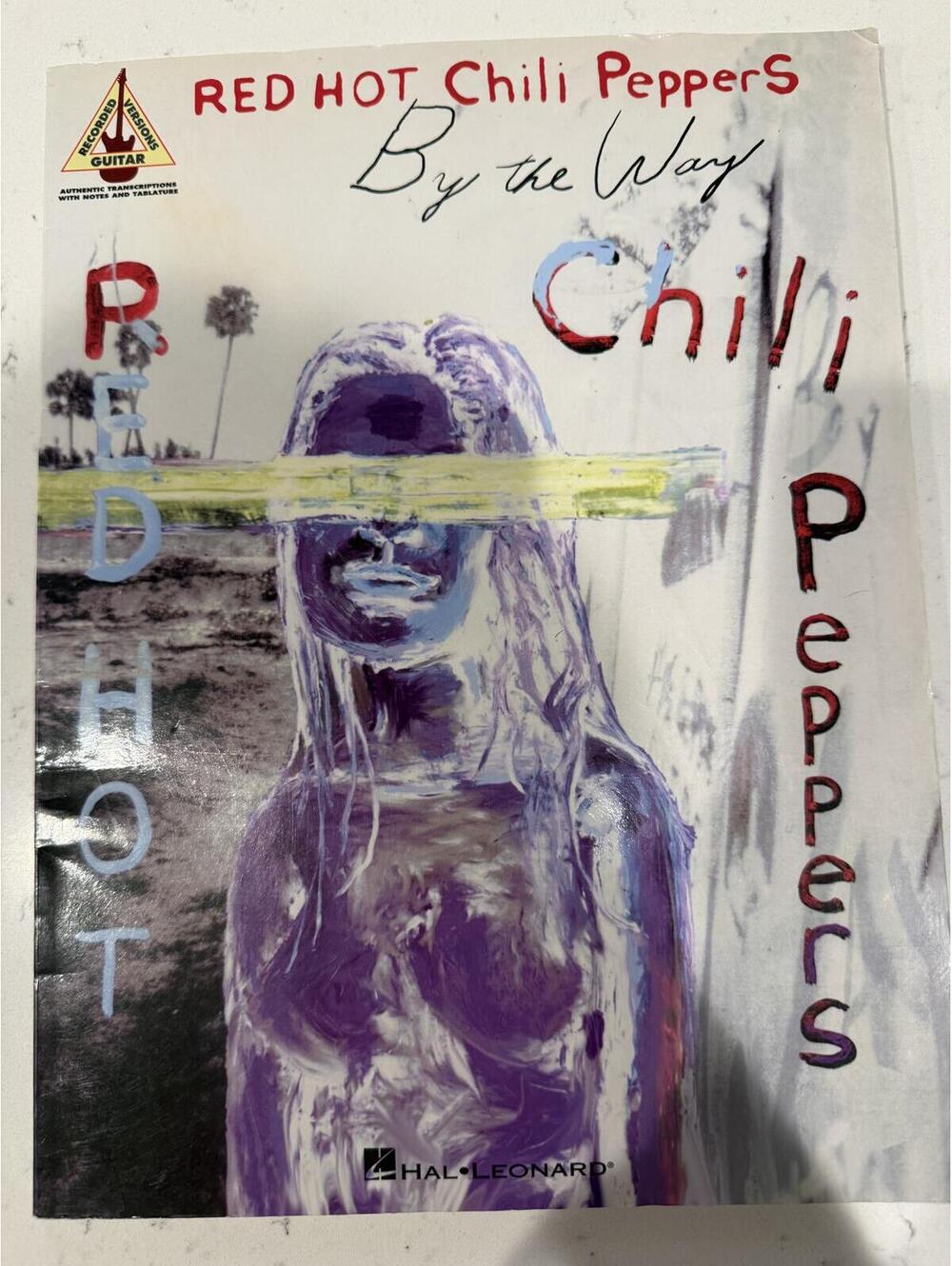 Red Hot Chili Peppers By The Way Guitar TAB Book Hal Leonard 2002